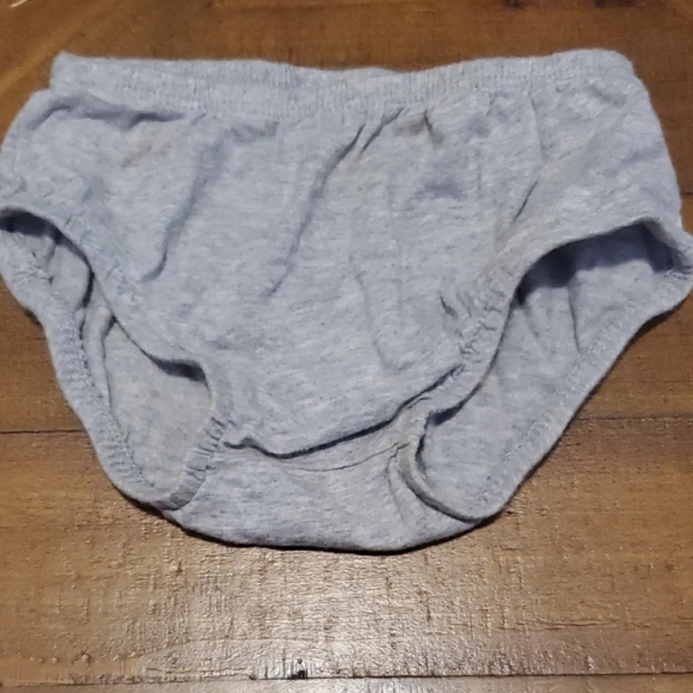 🐻 Carter's Gray Diaper Cover